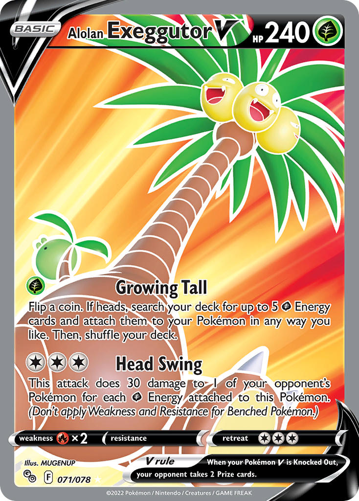Alolan ExeggutorV 071/078