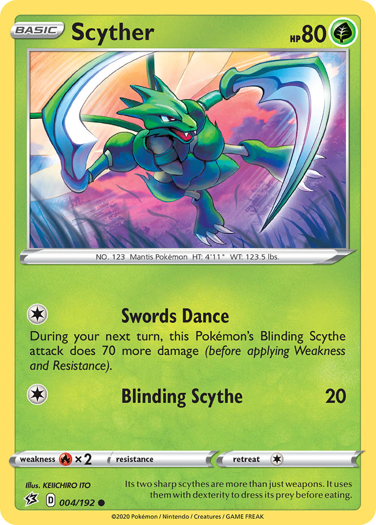 Scyther 4/192