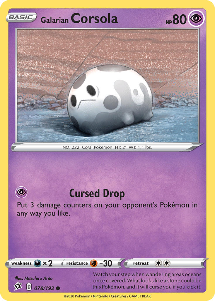 Galarian Corsola 78/192