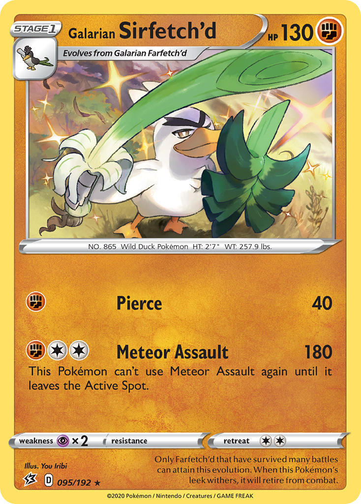 Galarian Sirfetch'd 95/192