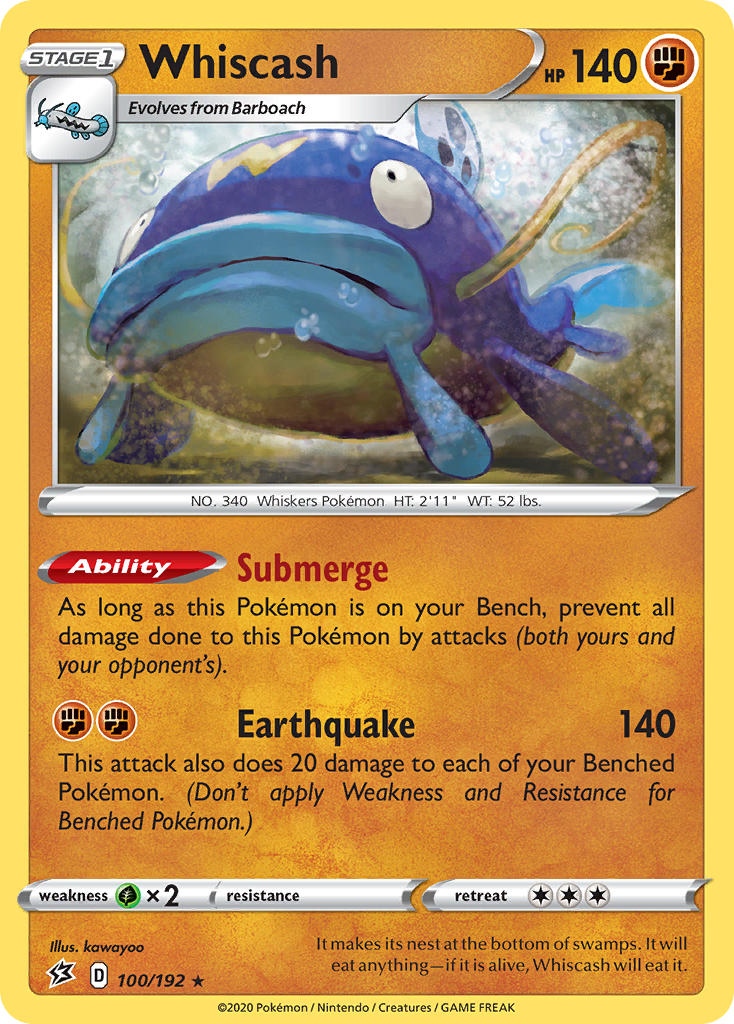 Whiscash 100/192