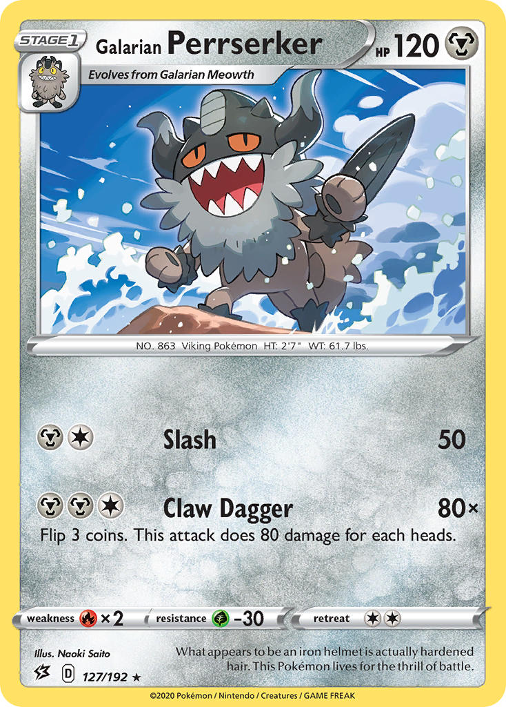 Galarian Perrserker 127/192