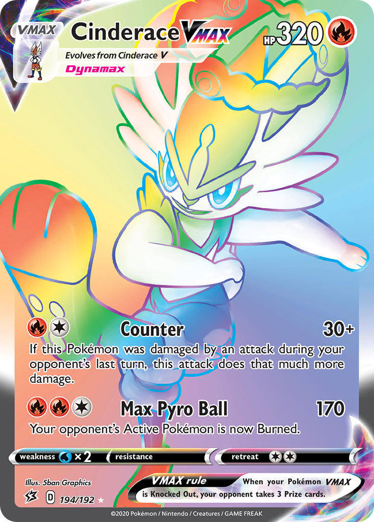 CinderaceVMAX 194/192