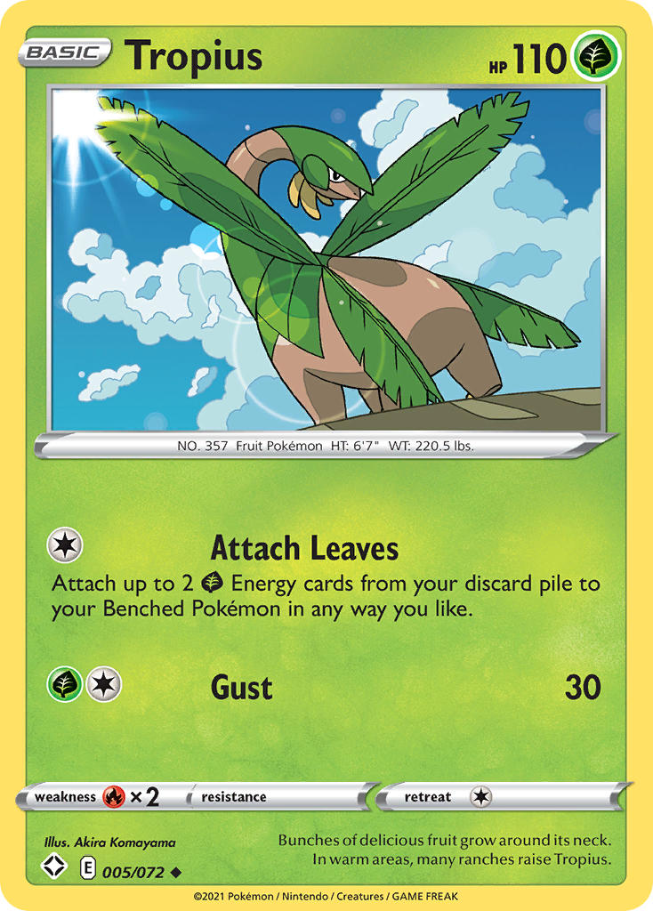Tropius 005/072