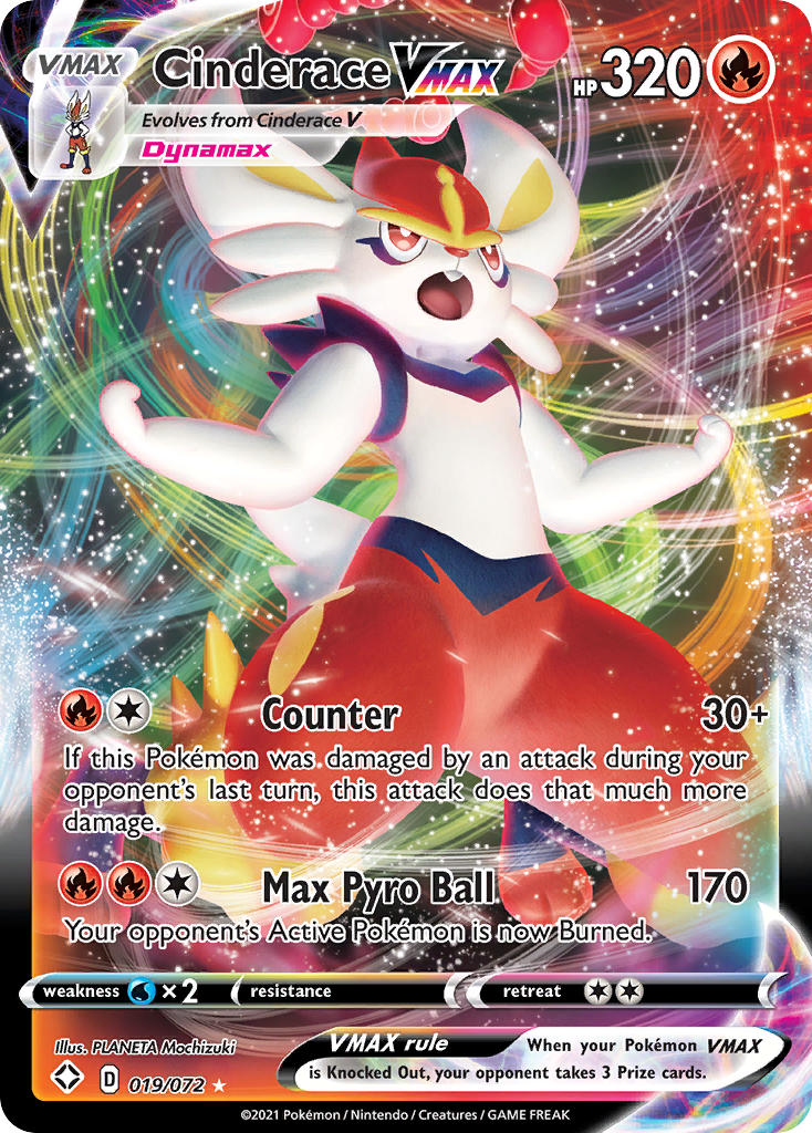 CinderaceVMAX 019/072
