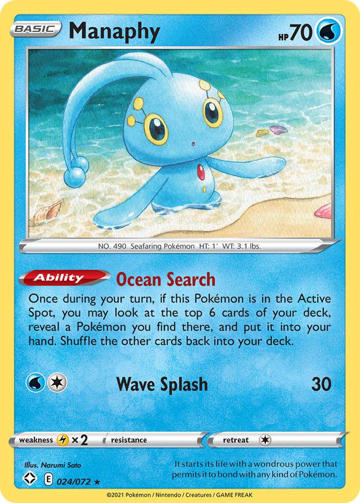 Manaphy 024/072