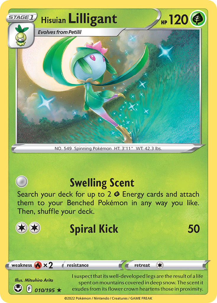 Hisuian Lilligant 10/195