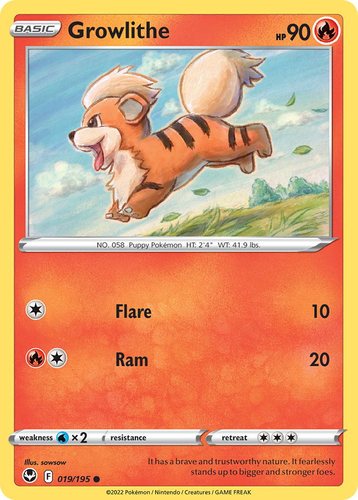 Growlithe 19/195