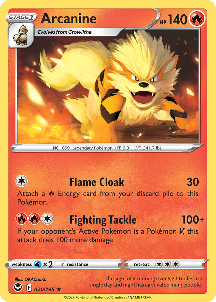Arcanine 20/195