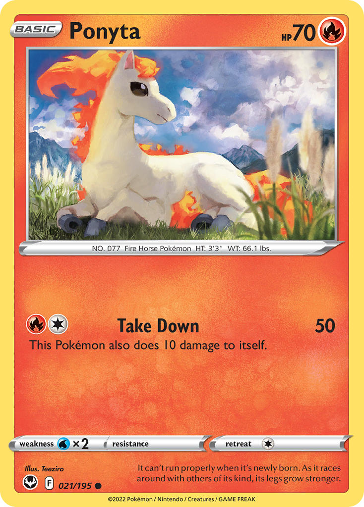 Ponyta 21/195
