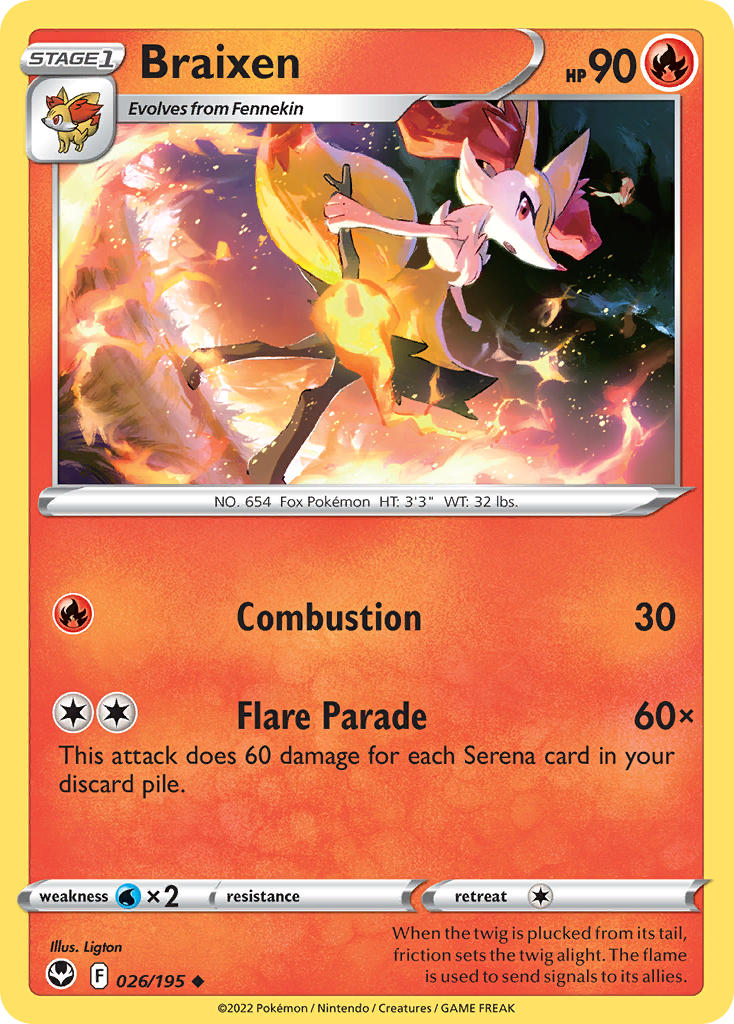 Braixen 26/195