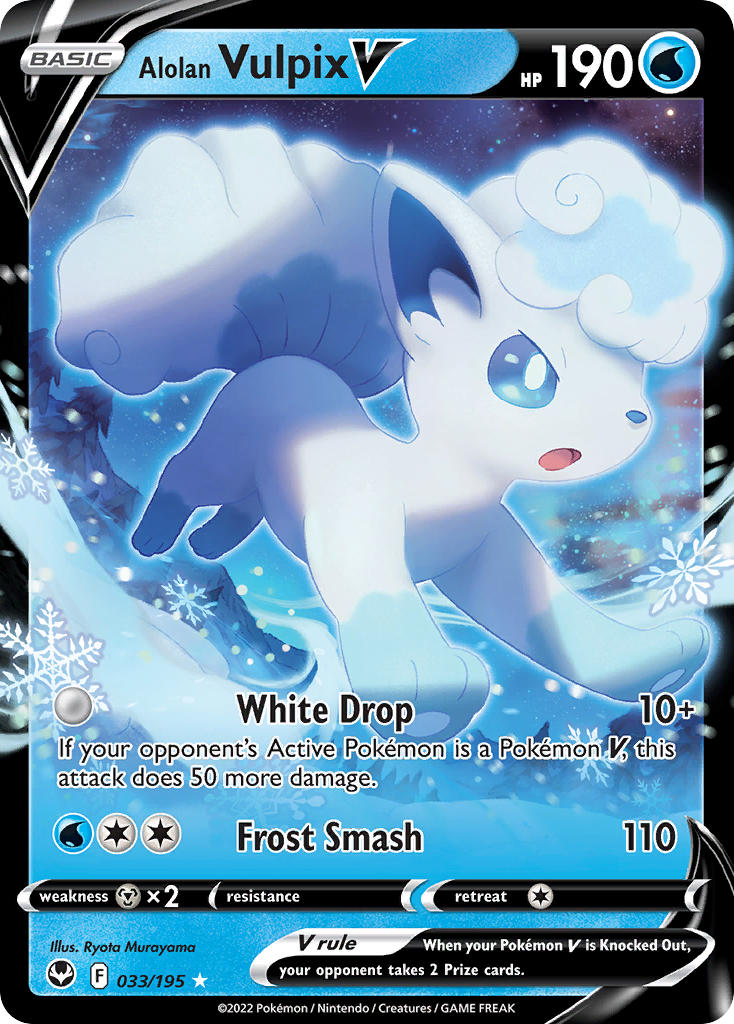 Alolan VulpixV 33/195