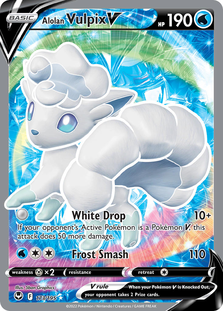Alolan VulpixV 173/195