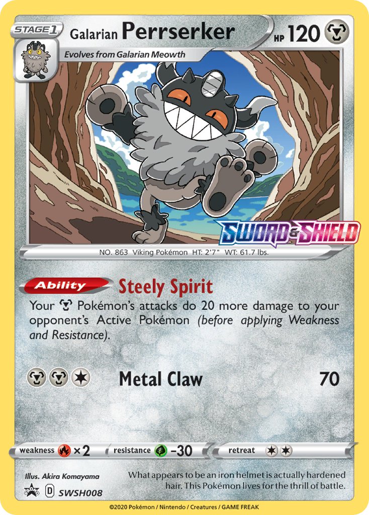 Galarian Perrserker 8/307