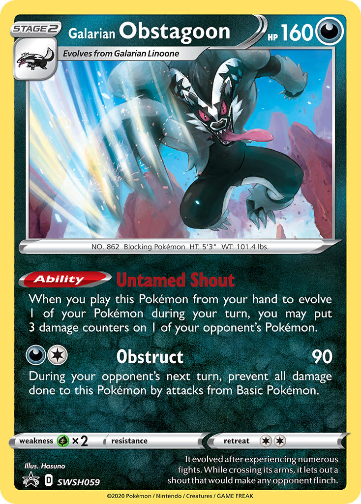 Galarian Obstagoon 59/307