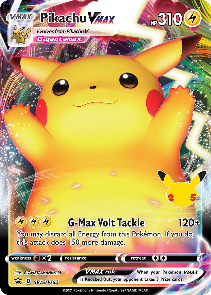 PikachuVMAX 62/307