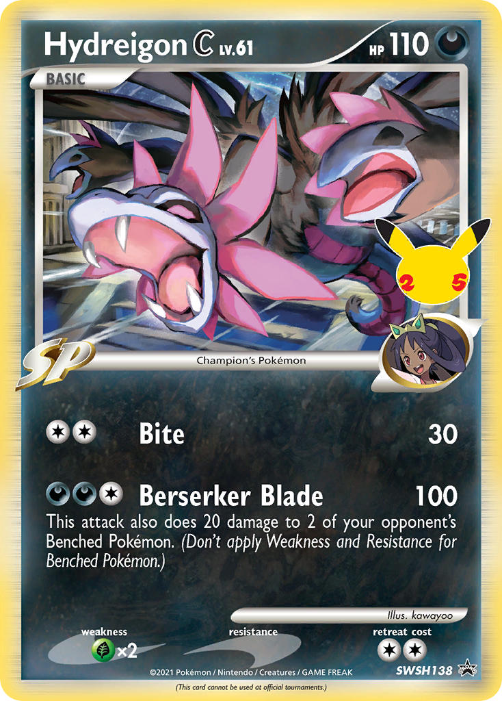 Hydreigon Pokémon C 138/307