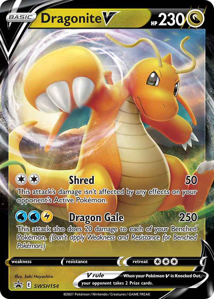 DragoniteV 154/307