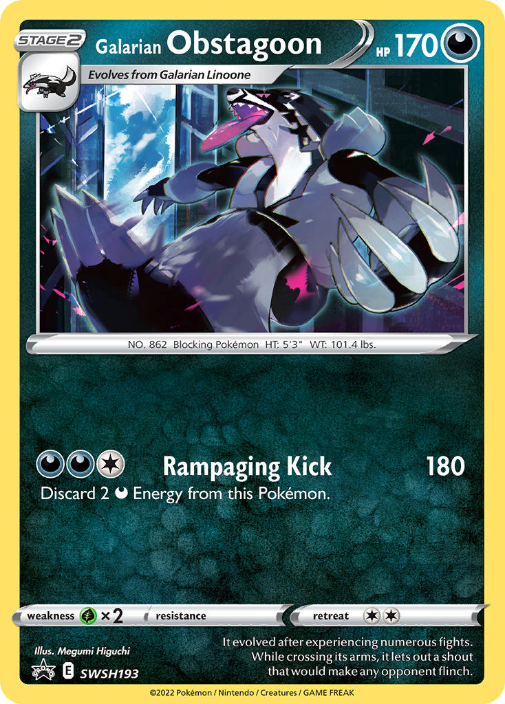 Galarian Obstagoon 193/307