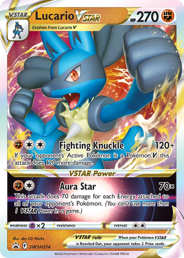 LucarioVSTAR 214/307