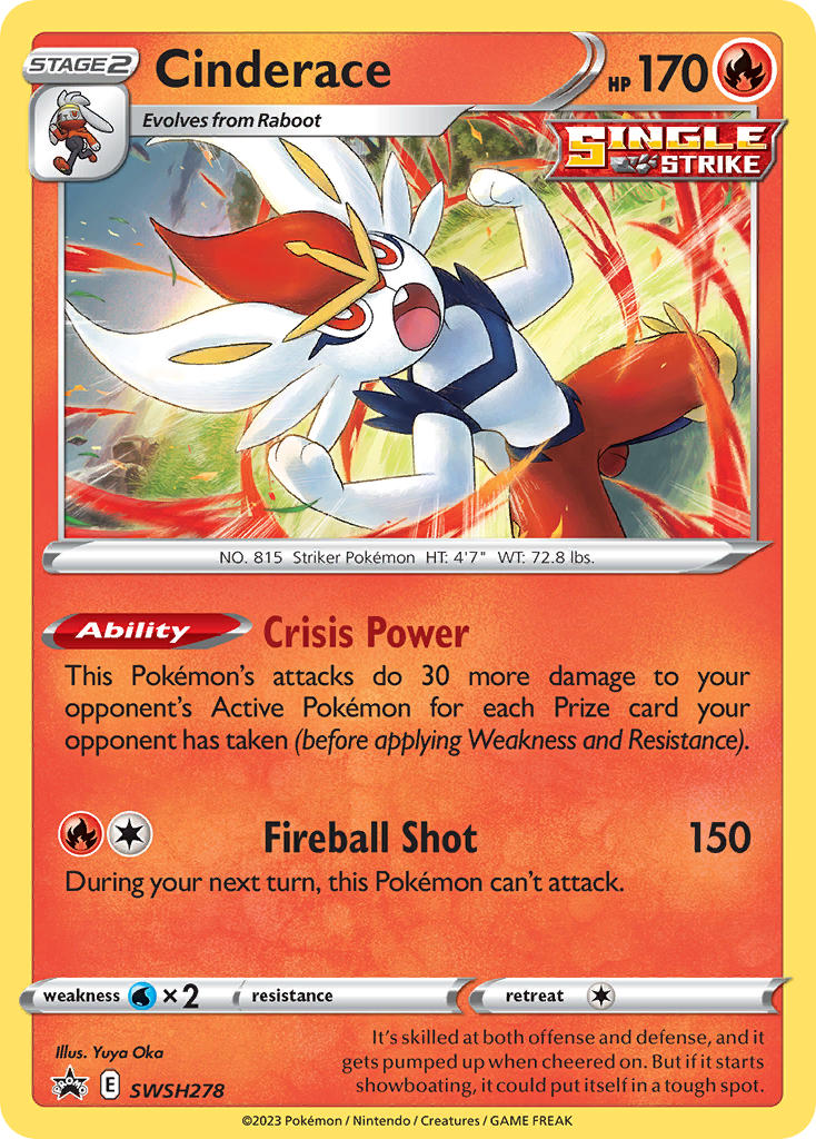 Cinderace 278/307