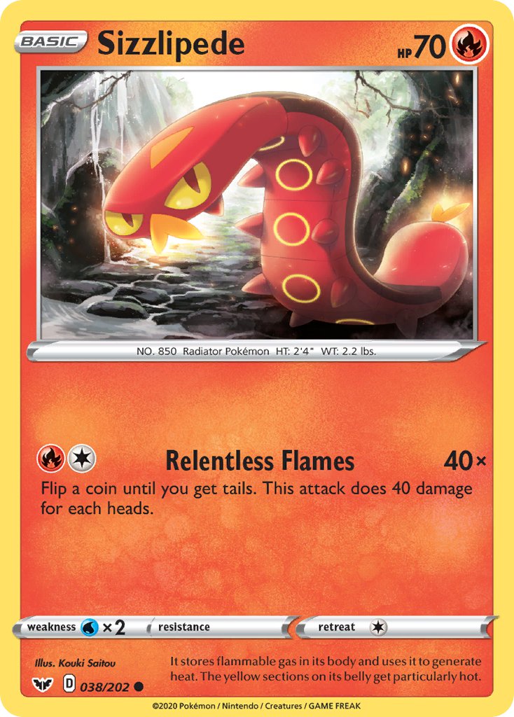 Sizzlipede 038/202