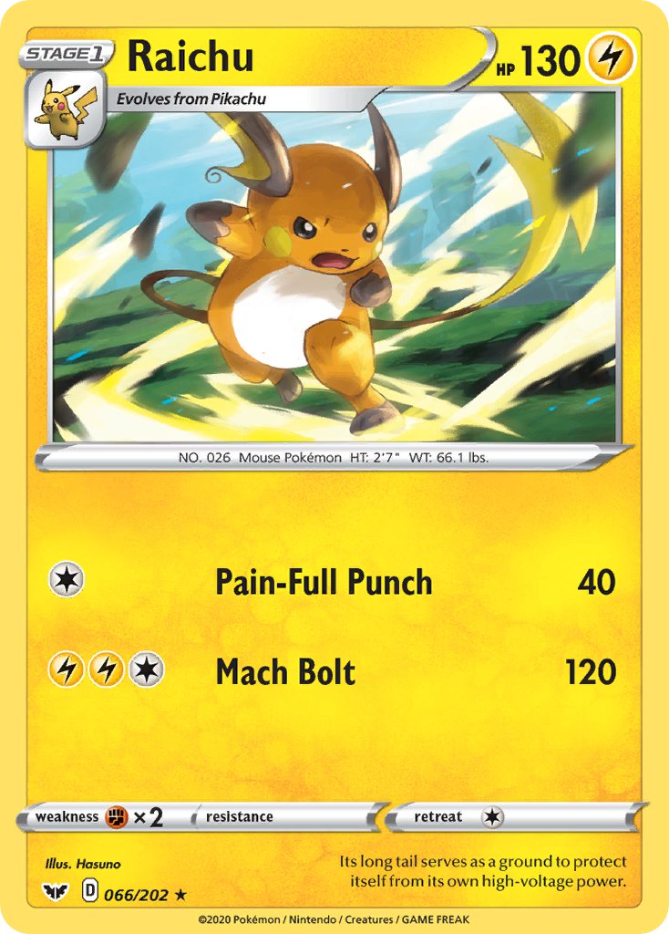Raichu 066/202