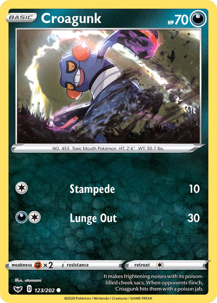 Croagunk 123/202