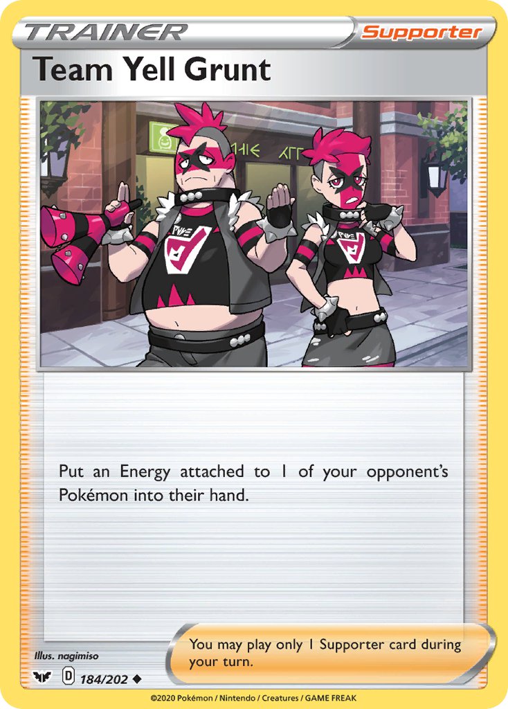 Team Yell Grunt 184/202