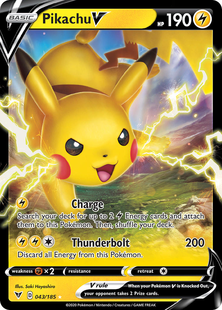 PikachuV 043/185