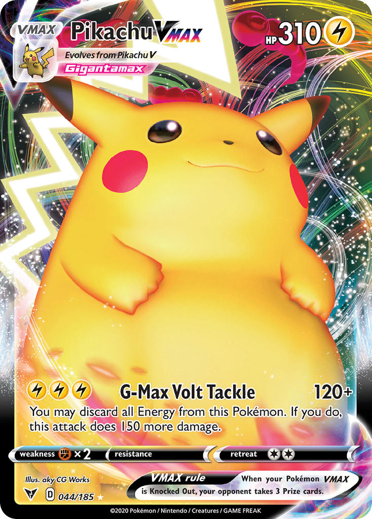 PikachuVMAX 044/185