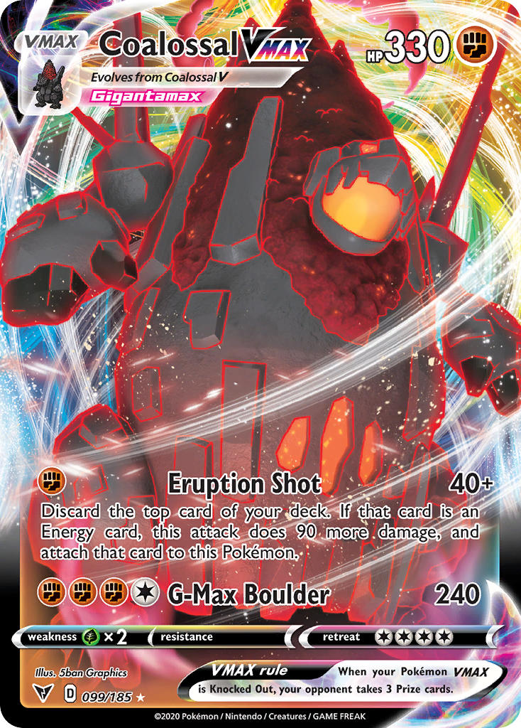 CoalossalVMAX 099/185