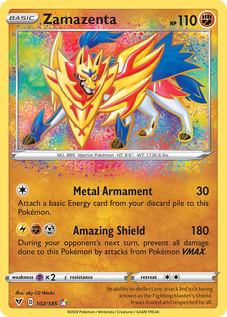 Zamazenta 102/185