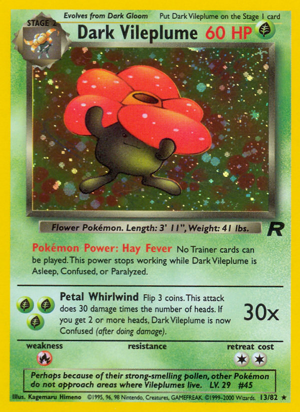 Dark Vileplume 13/82