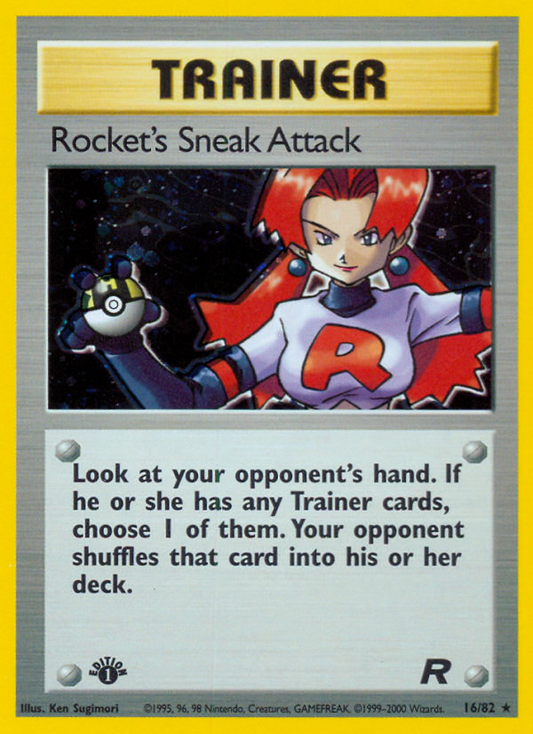 Rocket's Sneak Attack 1st ed. 16/82