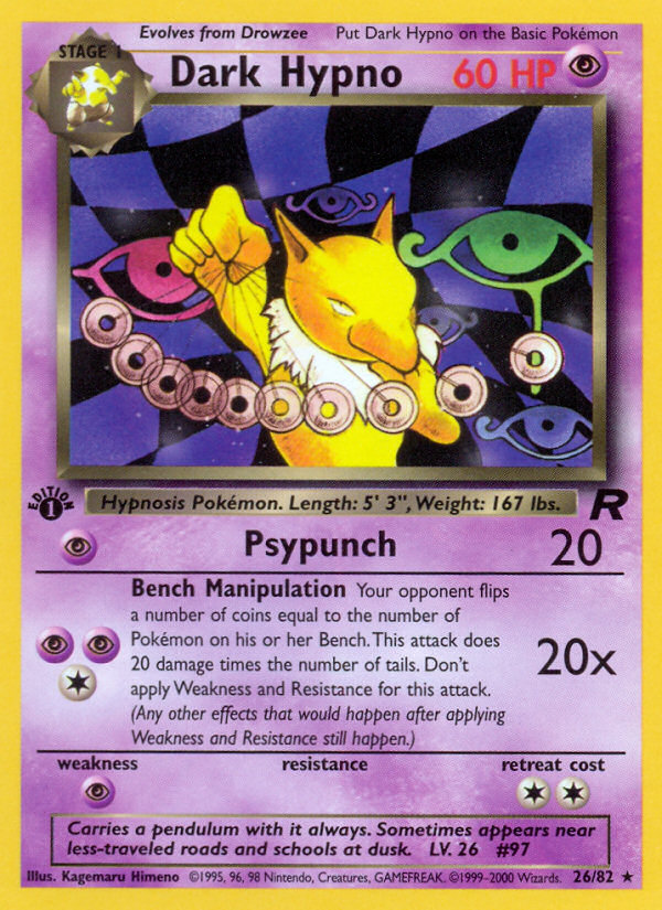 Dark Hypno 1st ed. 26/82