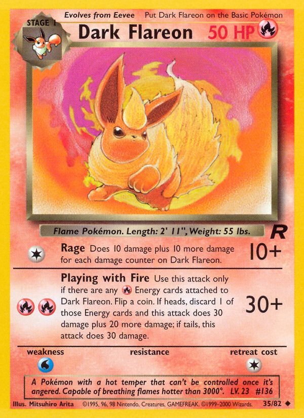 Dark Flareon 35/82