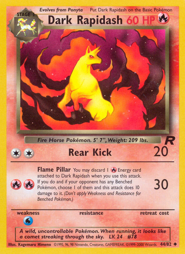 Dark Rapidash 44/82