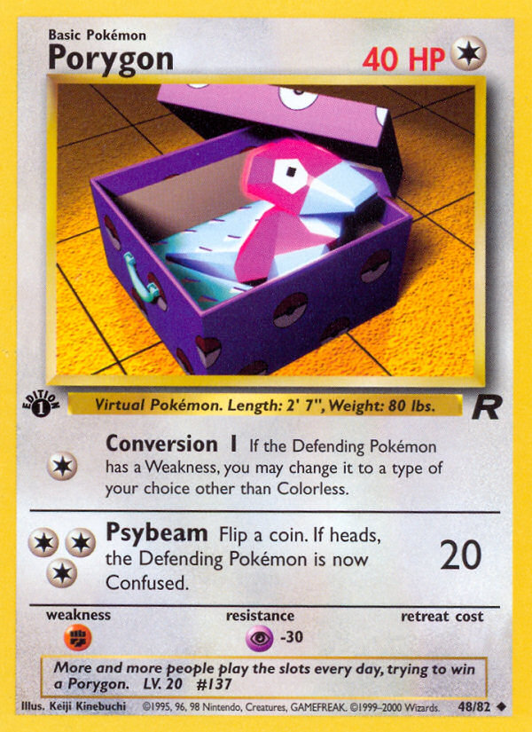 Porygon 1st ed. 48/82