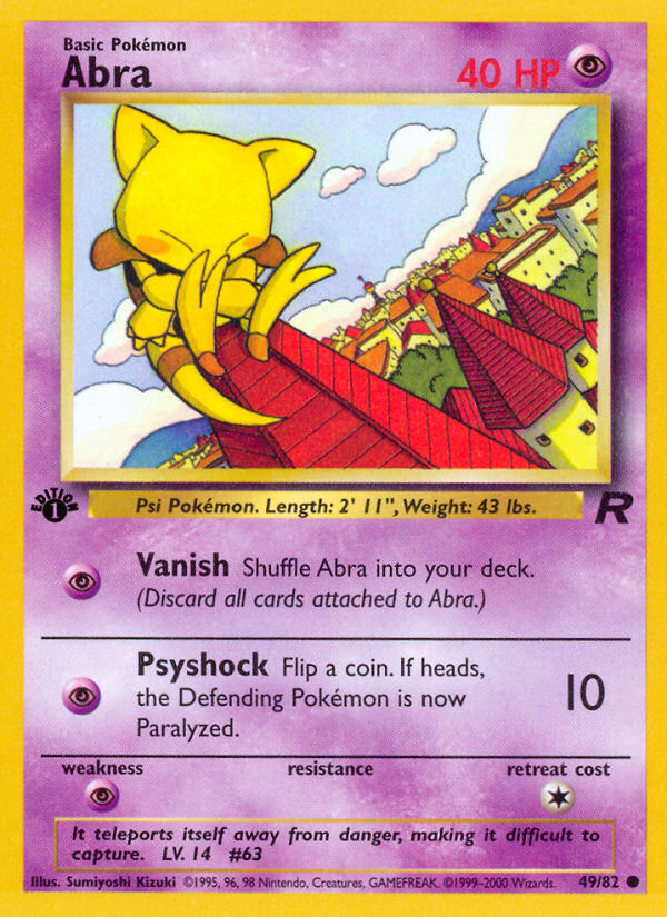 Abra 1st ed. 49/82