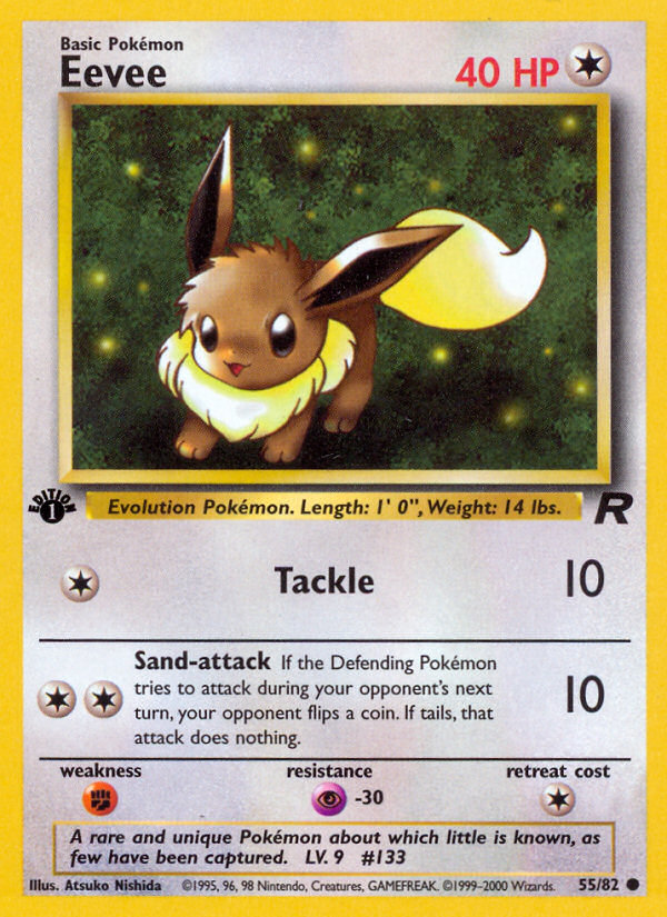Eevee 1st ed. 55/82