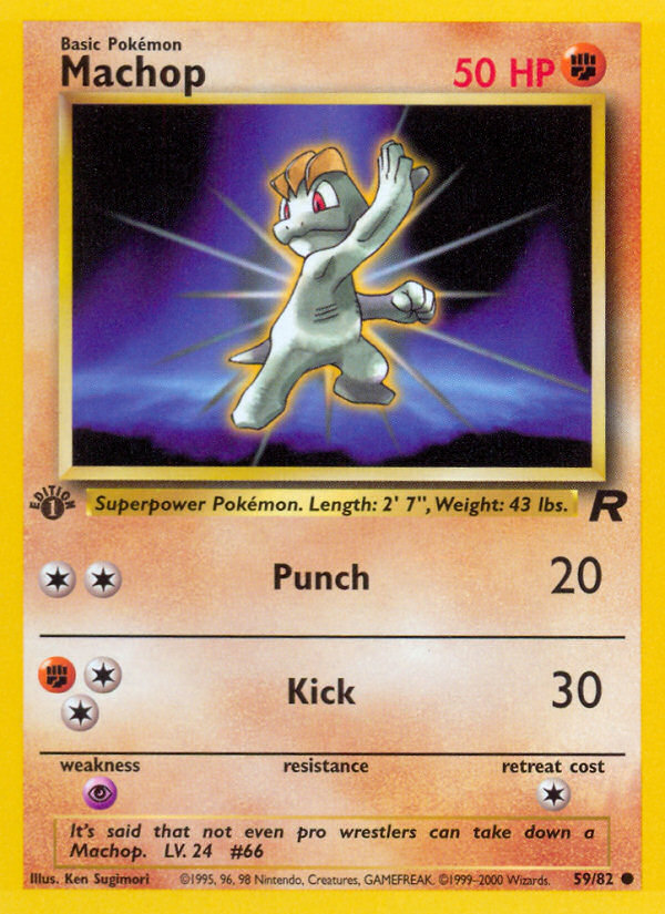Machop 1st ed. 59/82