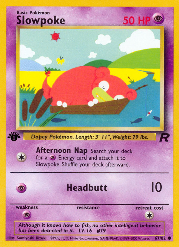 Slowpoke 1st ed. 67/82