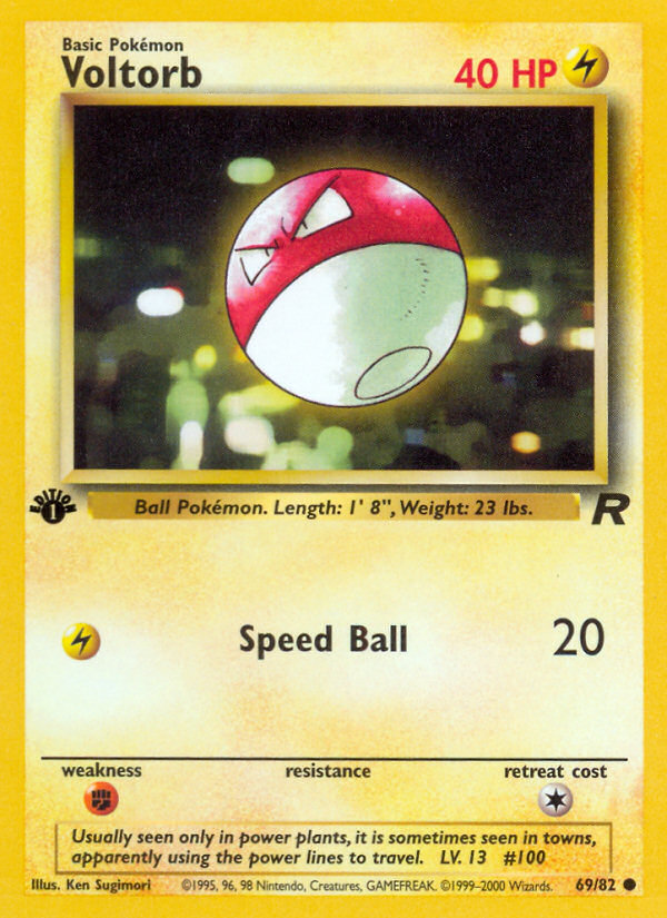 Voltorb 1st ed. 69/82