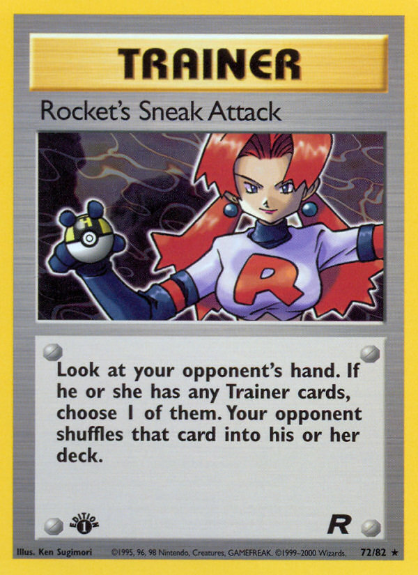 Rocket's Sneak Attack 1st ed. 72/82
