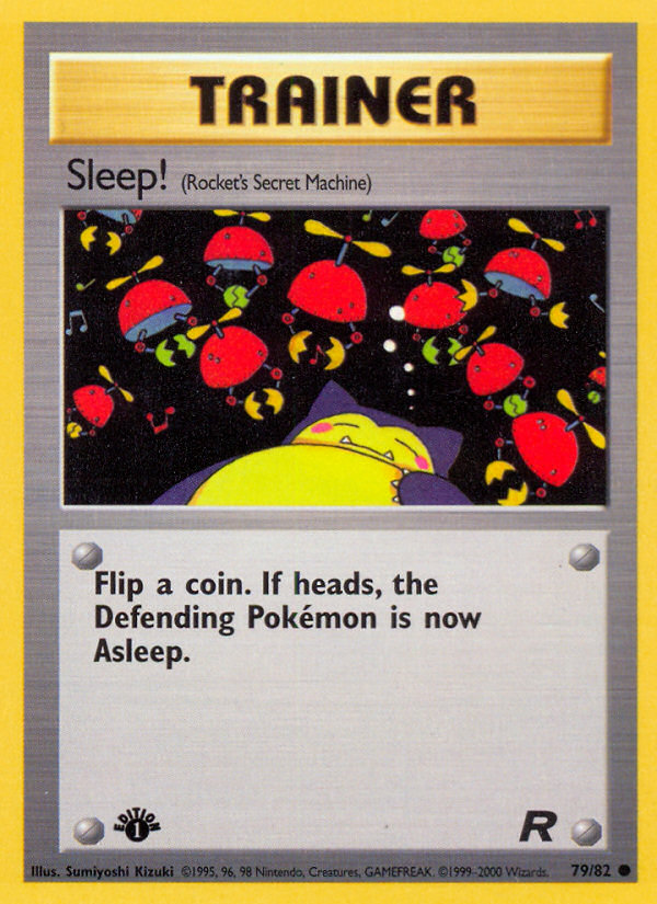 Sleep! 1st ed. 79/82