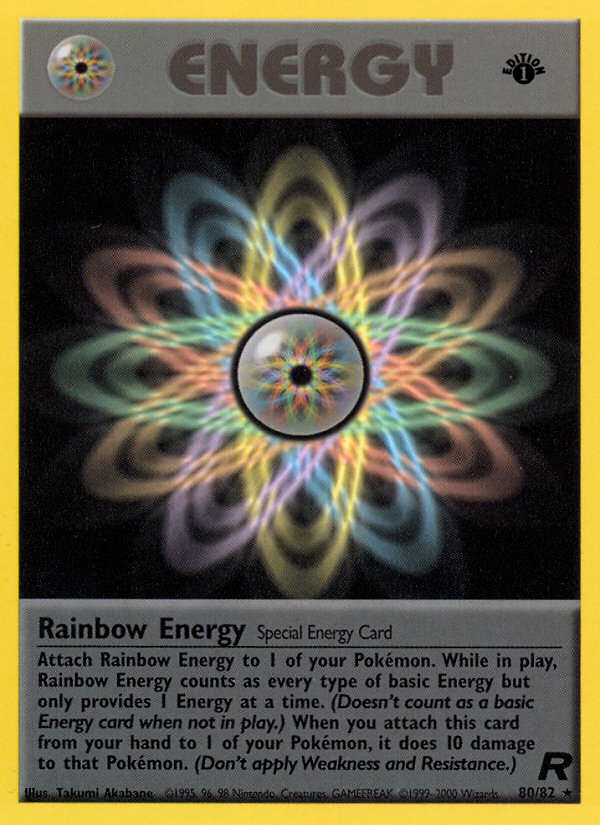 Rainbow Energy 1st ed. 80/82
