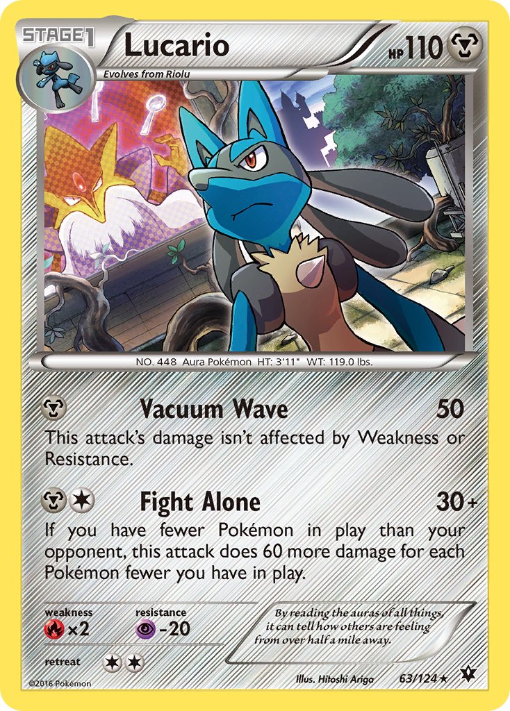 Lucario 63/124