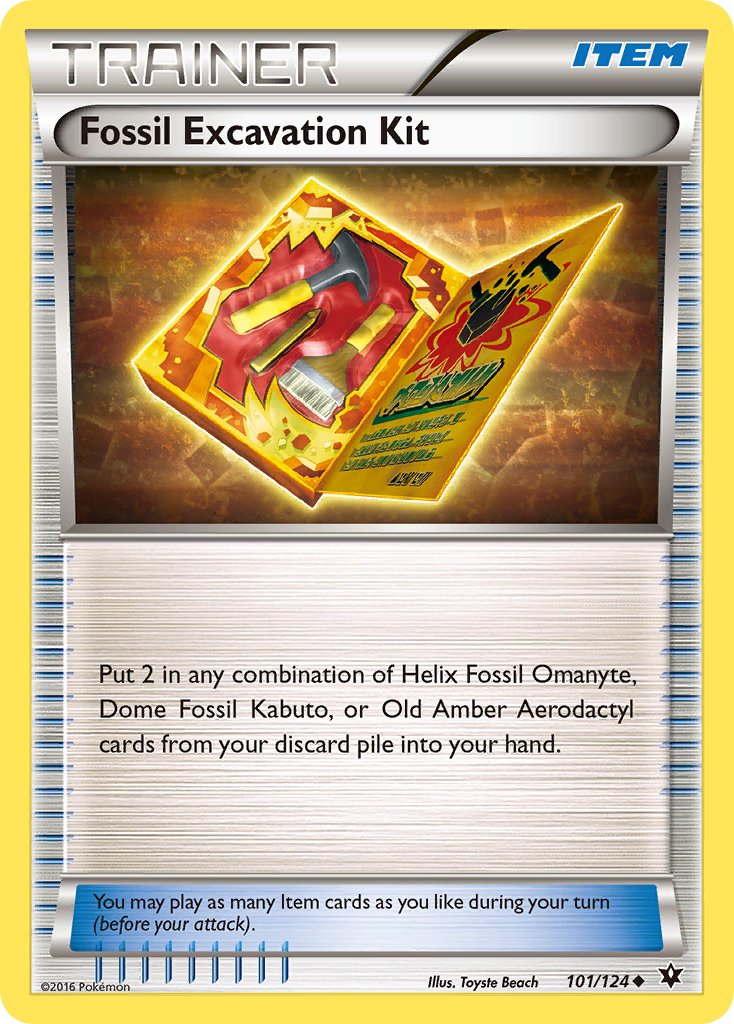 Fossil Excavation Kit 101/124