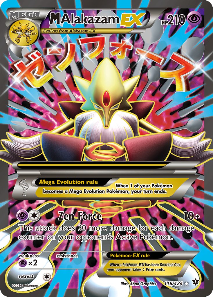 MegaAlakazamEX 118/124